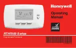 Honeywell RTH7000 Manual preview