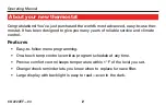 Preview for 4 page of Honeywell RTH7000 Operating Manual