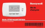 Preview for 29 page of Honeywell RTH7000 Operating Manual