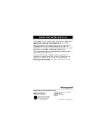 Preview for 64 page of Honeywell RTH7400D Owner'S Manual