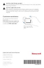 Preview for 20 page of Honeywell RTH7500 Series Quick Installation Manual