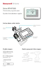 Preview for 21 page of Honeywell RTH7500 Series Quick Installation Manual