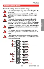 Preview for 25 page of Honeywell RTH7600 Series Installation Instructions Manual