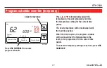 Preview for 13 page of Honeywell RTH7600 Series Operating Manual