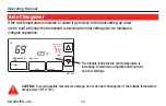 Preview for 16 page of Honeywell RTH7600 Series Operating Manual