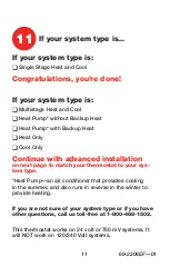 Preview for 13 page of Honeywell RTH7600 Series Quick Installation Manual