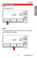 Preview for 15 page of Honeywell RTH7600 Series Quick Installation Manual