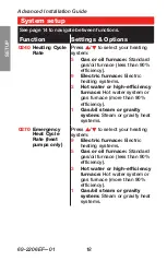 Preview for 20 page of Honeywell RTH7600 Series Quick Installation Manual