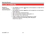 Предварительный просмотр 22 страницы Honeywell RTH8500 Series Operating Manual