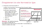 Preview for 109 page of Honeywell RTH8500 Series User Manual