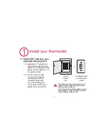 Preview for 3 page of Honeywell RTH8500WF Quick Start Manual