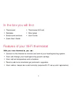 Preview for 2 page of Honeywell RTH9580 Wi-Fi User Manual