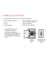 Preview for 9 page of Honeywell RTH9580 Wi-Fi User Manual