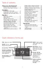 Preview for 3 page of Honeywell RTH9585 Wi-Fi User Manualline