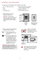 Preview for 5 page of Honeywell RTH9585 Wi-Fi User Manualline