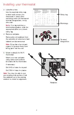 Preview for 6 page of Honeywell RTH9585 Wi-Fi User Manualline