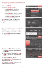 Preview for 19 page of Honeywell RTH9585 Wi-Fi User Manualline