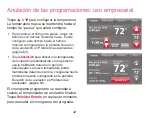 Preview for 126 page of Honeywell RTH9590 User Manual