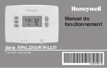 Preview for 25 page of Honeywell RTHL221 series Operating Manual