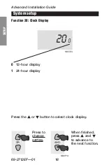 Preview for 20 page of Honeywell RTHL221 series Quick Installation Manual