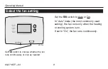 Preview for 10 page of Honeywell RTHL2410 series Operating Manual