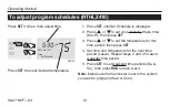 Preview for 14 page of Honeywell RTHL2410 series Operating Manual