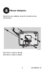 Preview for 7 page of Honeywell RTHL2410 series Quick Installation Manual