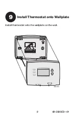 Preview for 11 page of Honeywell RTHL2410 series Quick Installation Manual