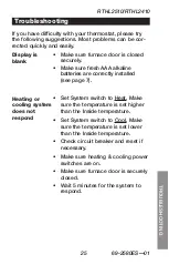 Preview for 27 page of Honeywell RTHL2410 series Quick Installation Manual