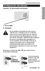 Preview for 49 page of Honeywell RTHL2410 series Quick Installation Manual