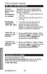 Preview for 58 page of Honeywell RTHL2410 series Quick Installation Manual