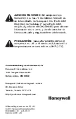 Preview for 60 page of Honeywell RTHL2410 series Quick Installation Manual