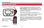 Preview for 14 page of Honeywell RTHL3550 Operating Manual