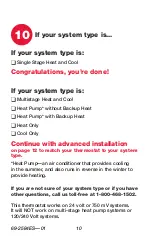 Предварительный просмотр 12 страницы Honeywell RTHL3550 Quick Installation Manual