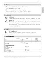 Предварительный просмотр 17 страницы Honeywell S1 Instruction Manual