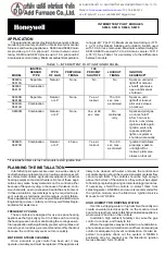 Honeywell S8600 Manual preview