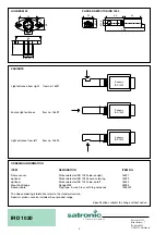 Предварительный просмотр 4 страницы Honeywell Satronic IRD 1020 Manual