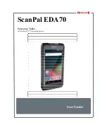 Preview for 1 page of Honeywell ScanPal EDA70 User Manual