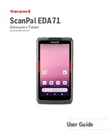 Honeywell ScanPal EDA71 User Manual preview