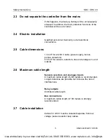 Preview for 7 page of Honeywell SDC Operating Instructions Manual