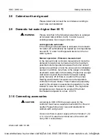 Предварительный просмотр 8 страницы Honeywell SDC Operating Instructions Manual