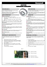 Honeywell SI800M Installation Instructions preview
