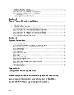 Preview for 6 page of Honeywell SILENT KHIGHT SK-FFT Installation And Operation Manual