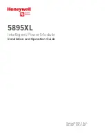 Preview for 1 page of Honeywell Silent knight 5895XL Installation And Operation Manual