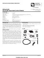 Preview for 1 page of Honeywell SILENT KNIGHT SK-Control-6 Installation And Maintenance Instructions Manual