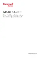 Preview for 1 page of Honeywell SK-FFT Installation & Operation Manual