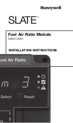 Honeywell SLATE Installation Instructions Manual preview