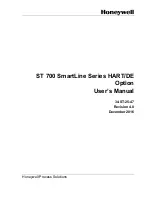 Preview for 1 page of Honeywell SmartLine ST700 User Manual