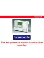 Honeywell Smartronic70 T9275A1002 User Manual предпросмотр