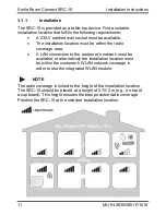 Preview for 11 page of Honeywell Smile Room Connect SRC-10 Installation Instructions Manual